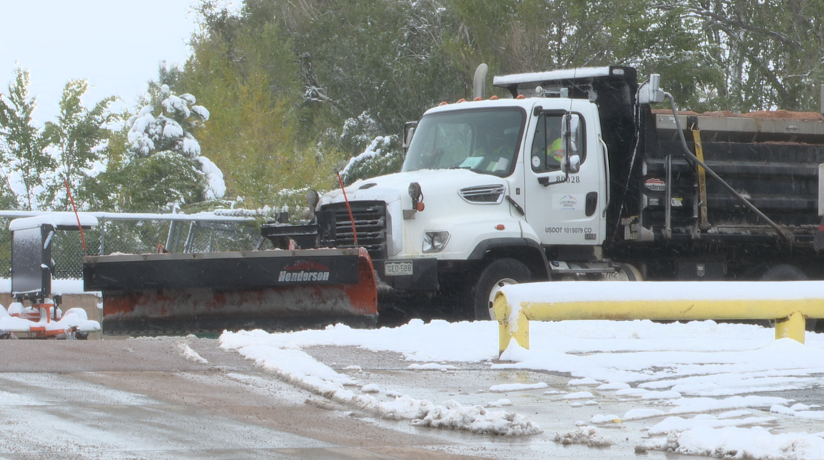 Road plowing in Colorado Springs begins after several inches of snow